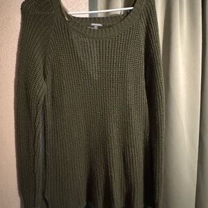 Charlotte Russe Forest Green Women's Sweater